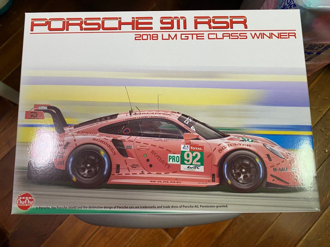 nunu Porsche 911 RSR 2018 LM GTEクラス優勝