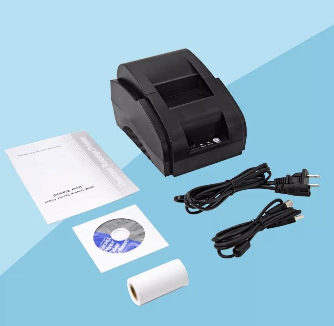 58mm POS thermal receipt printer Bluetooth USB (Category: Printers, Scanners & Copiers) located in Manila. Submitted by angeldecaa52449 (Listing ID 1320257006, Image 3). Description: Same day delivery ✅ Cash on delivery via lalamove ✅ Gcash payment accepted ✅ Open for pick up or lalamove ✅ Retail and bulk orders ✅ Message me for more info ☺️.