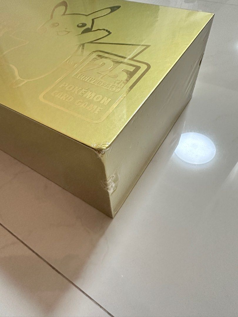 [[[放全新未開封]]] 日版 Pokemon 25th anniversary golden box 精靈寶可夢25周年 黃金紀念箱 二十五周年