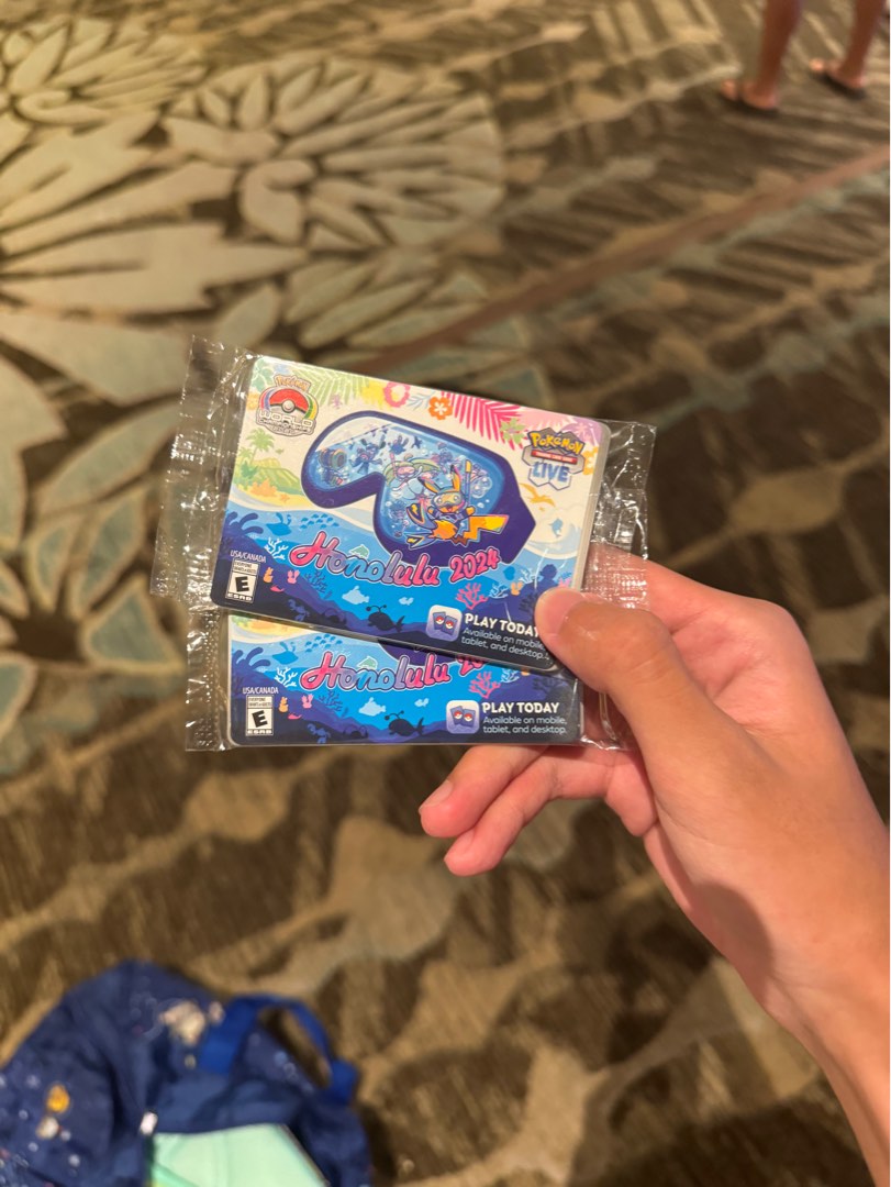 ポケモン WCS2024 ホノルル ピン ポーチ バッグ スタッフ 選手限定 2024 Pokemon World Championships Competitor Pin Binder Bag