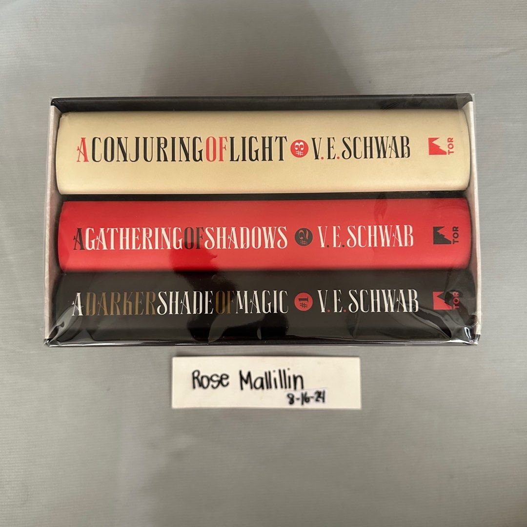 a Darker Shade of Magic box set (Category: Storybooks) located in Tuguegarao City. Submitted by rosefatima (Listing ID 1320251403, Image 1). Description: Mop: gcash/bpi/bdo.