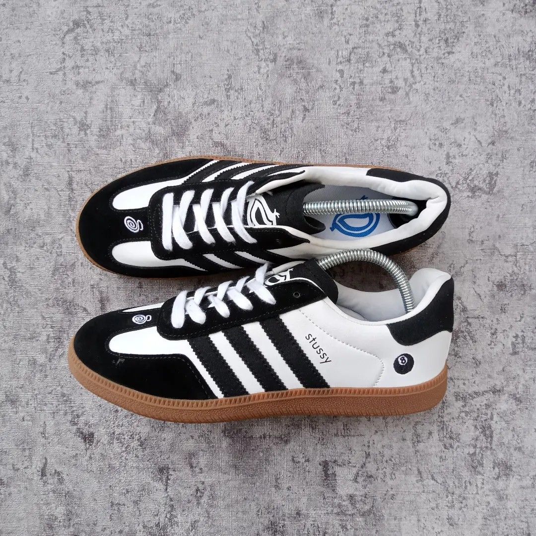 adidas gazelle silver green womens Adidas Samba x Stussy  JWCKICKS