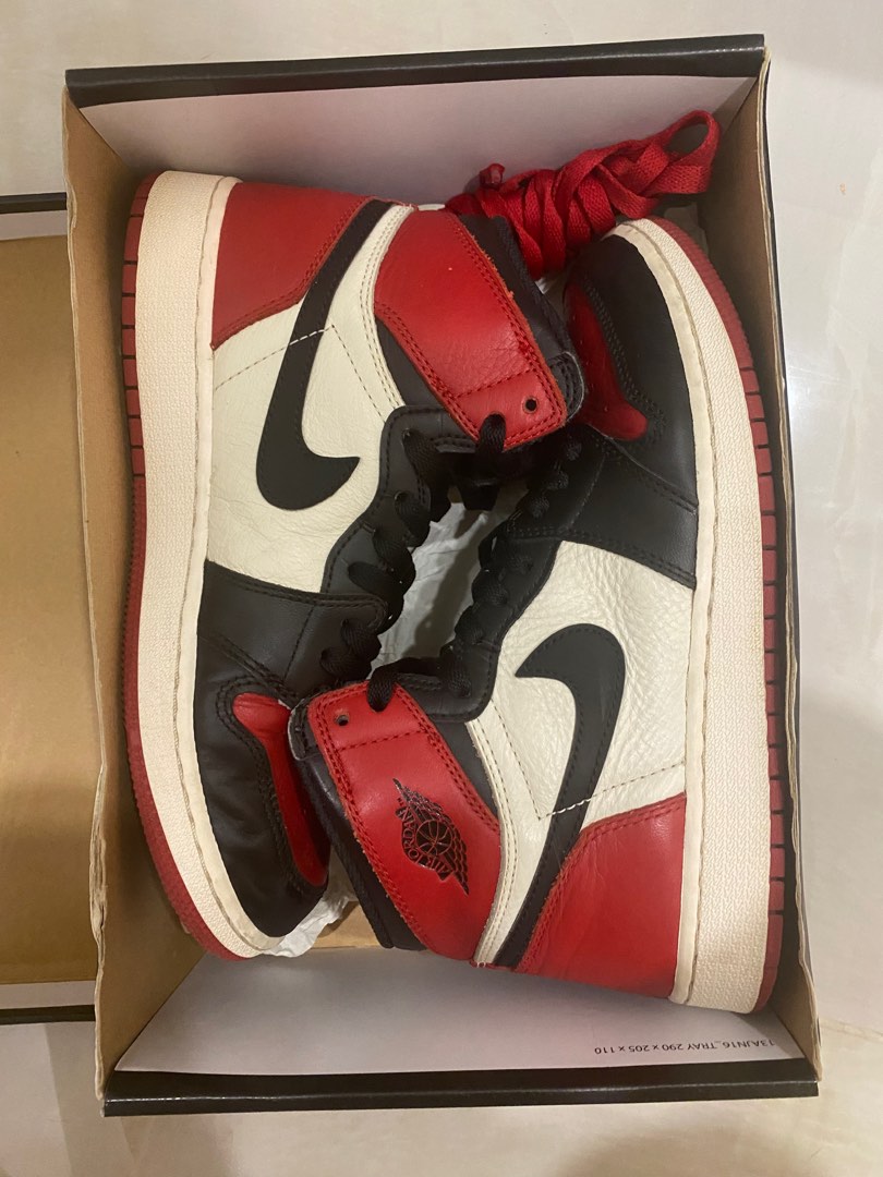 aj1 bred toe