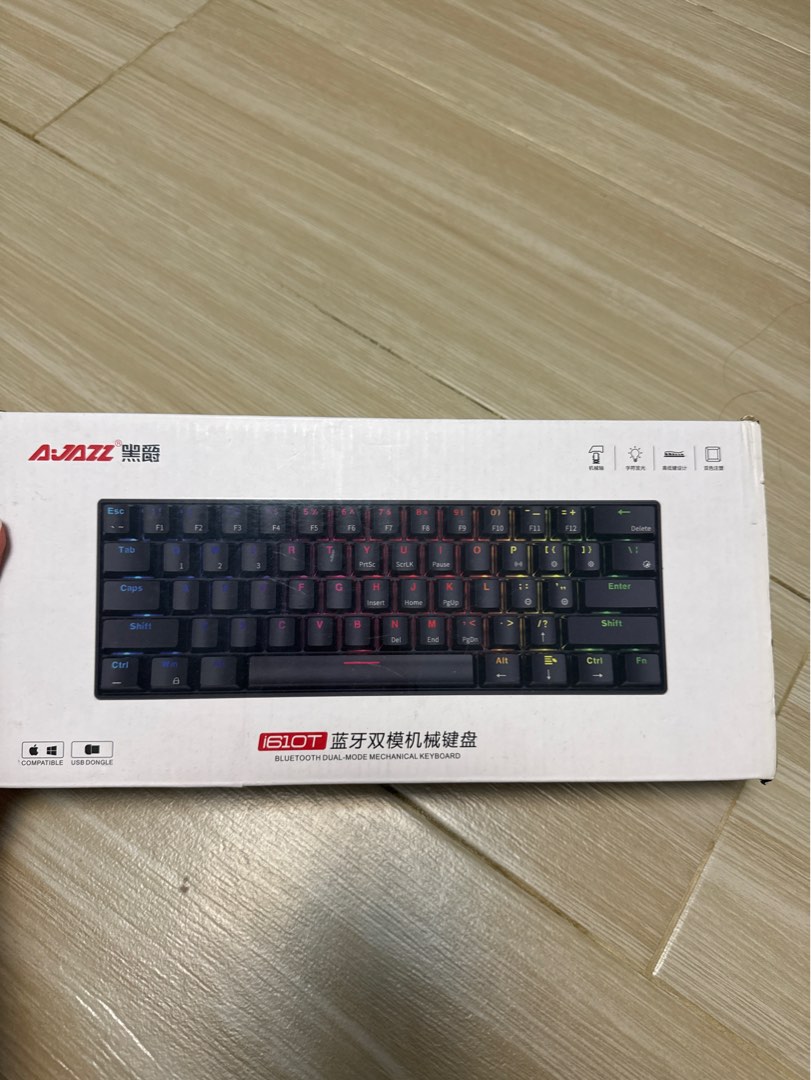 AJAZZ x NACODEX bluetooth dual-mode mechanical keyboard, 電腦＆科技, 電腦周邊及配件 ...