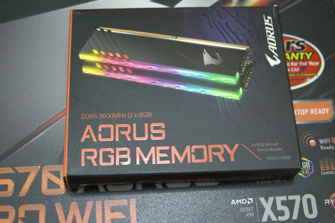 3600mhz Gigabyte Aorus 8gb Ram Gigabyte Aorus 16GB 2x8GB DDR4