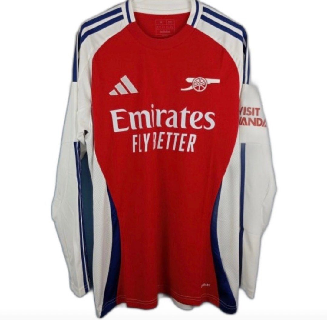 Arsenal Home Jersey 2024/2025 Original Adidas LS Lengan Panjang