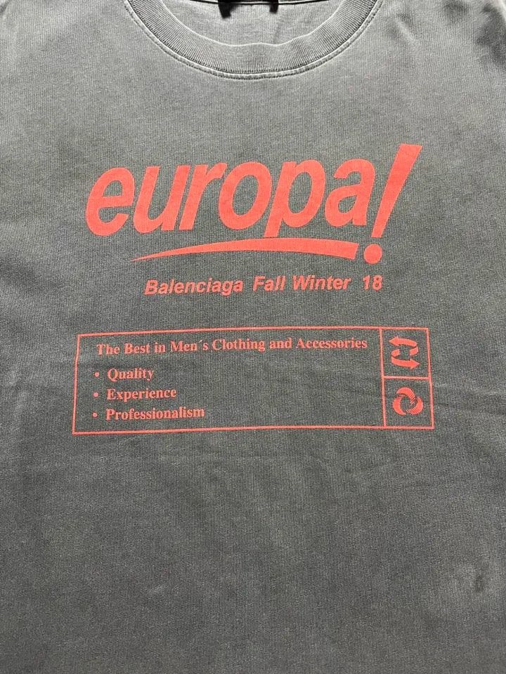 Balenciaga europa tee new arrivals
