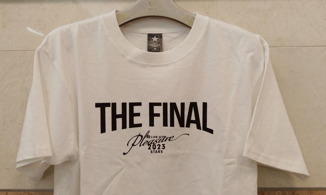 B'z Pleasure 2023 STARSファイナル Tシャツ白M B'z グッズ】35周年