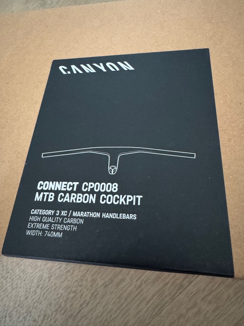 110mm 車・バイク・自転車 CANYON ハンドル CP0008 740mm