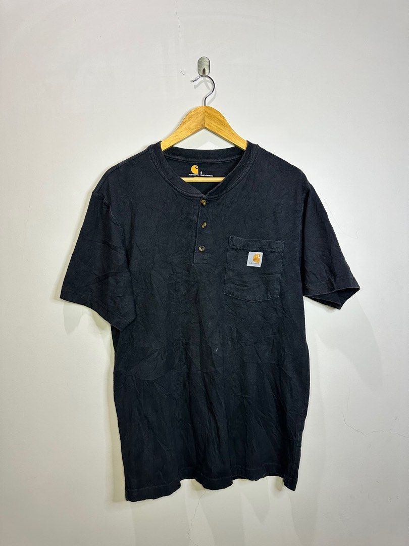 CARHARTT BUTTON Men s Fashion Tops Sets Tshirts Polo Shirts on Carousell