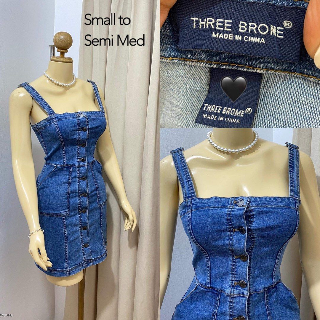 Denim Dress (Category: Dresses) located in Butuan. Submitted by pingluxe (Listing ID 1320322844, Image 1). Description: .