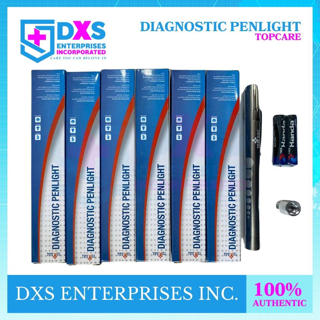 DIAGNOSTIC PENLIGHT- WITH EXTRA BULB AND BATTERY INCLUDED (Category: Medical Supplies & Tools) located in Quezon City. Submitted by dxsshop002 (Listing ID 1320246102, Image 3). Description: DIRECT SUPPLIER HERE!✨ BUY YOUR NEEDS NOW, HERE IN OUR SHOP! WE HAVE ALL KINDS OF MEDICAL SUPPLIES THAT YOU NEED! “DXS ENTERPRISES INC.” MEDICAL SUPPLIES AND EQUIPMENT! WE ACCEPT RETAIL AND BULK ORDERS!! Visit us at: Shop address : No. 351 Congressional Avenue