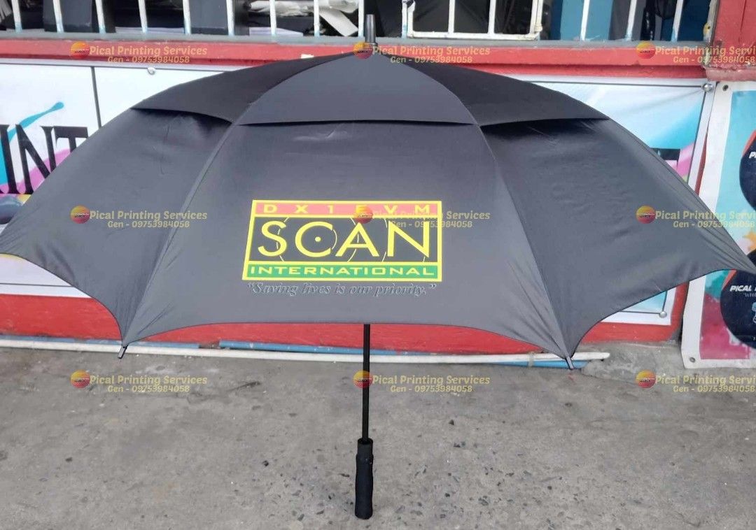 Double Canopy Umbrella Automatic (Category: Umbrellas) located in Manila. Submitted by printone_2026 (Listing ID 1320272643, Image 2). Description: Double Canopy Umbrella Automatic customized print For fast and easy transaction Genelyn Estrada 09753984058.