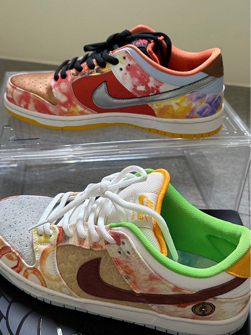 DUNK SB LOW STREET HAWKER 食神鴛鴦, 他的時尚, 鞋類, 運動鞋、球鞋在