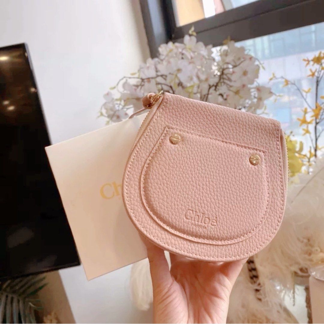 Chloe pink pouch outlet