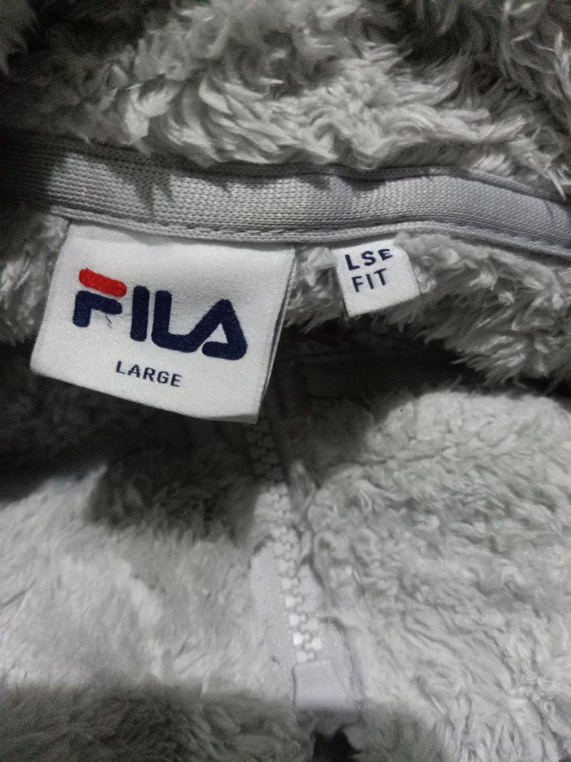 Fila jacket fluffy shop