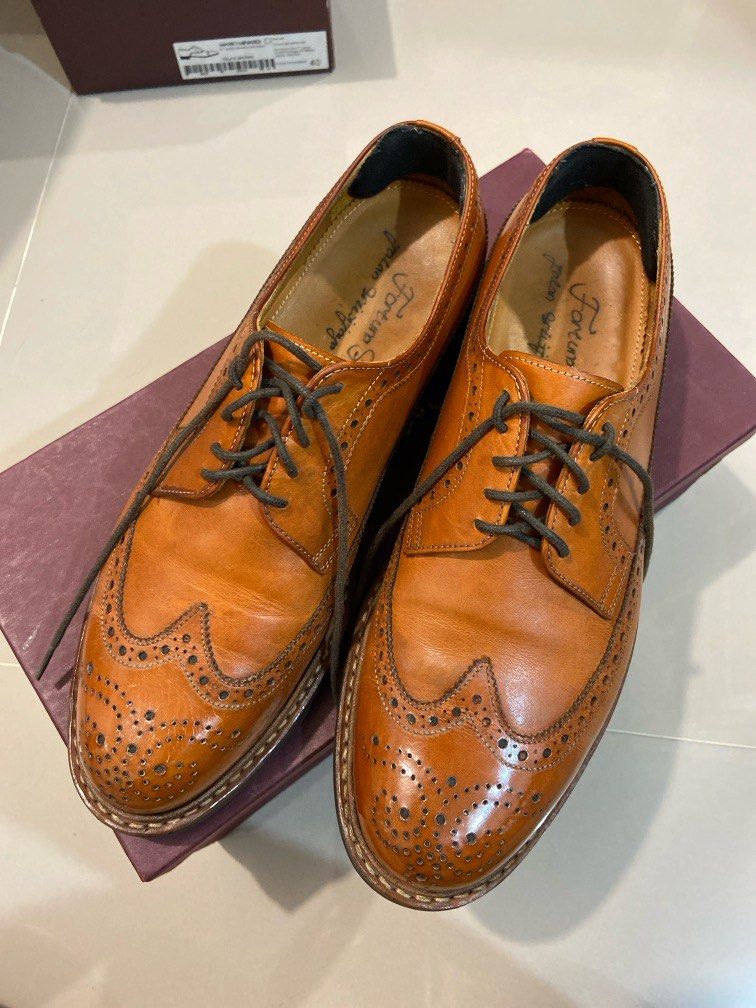 Fortuna shoes long wing brogues size 6,5 UK