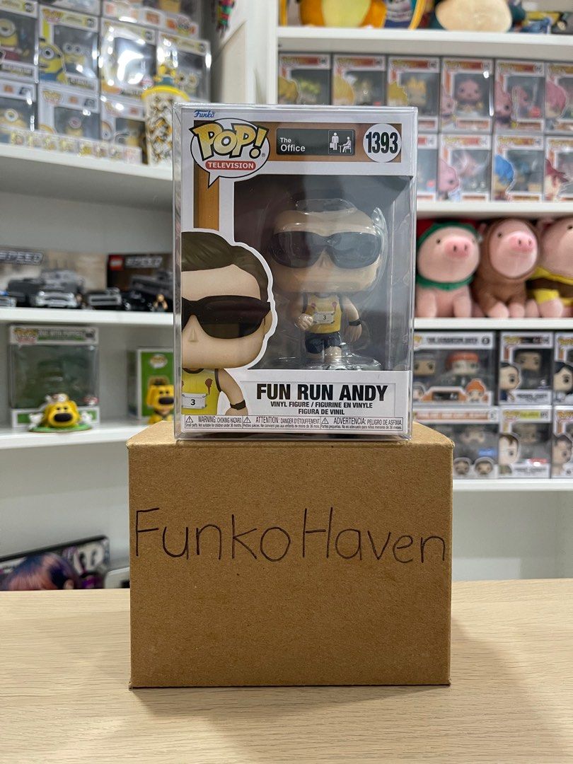 Funko - Fun Run Andy The Office, Hobbies & Toys, Toys & Games on Carousell