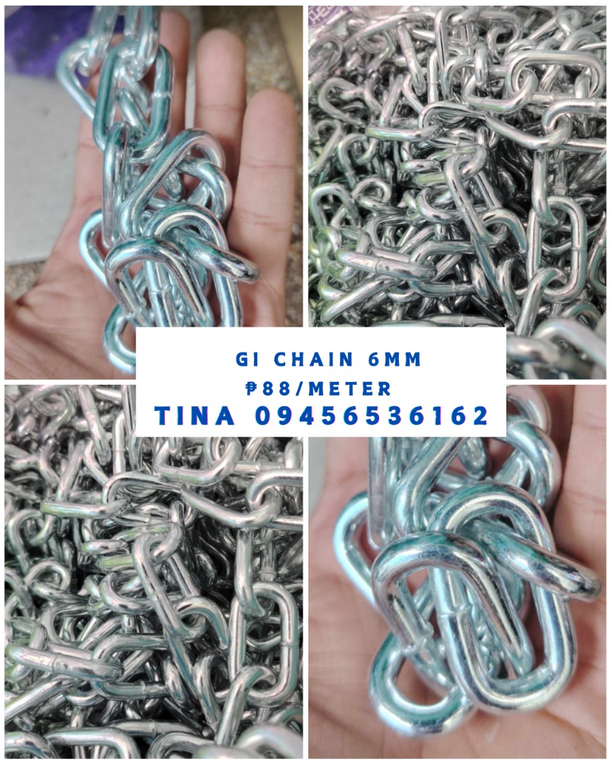 GI Chain 6mm, Commercial & Industrial, Construction & Building ...