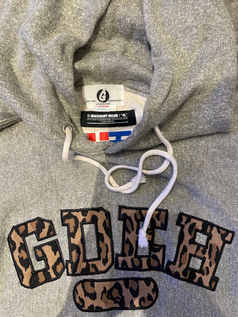 GOODENOU GH×chanpion×MACKDADDYロゴ フーディ