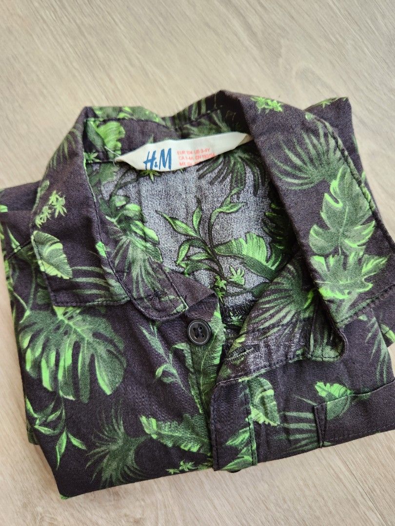 Hawaiian shirt h and m clearance