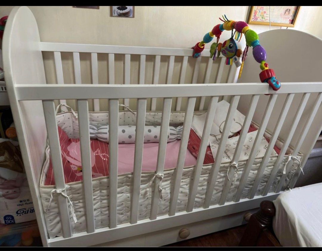 Ikea Crib see pics for description (Category: Cots & Cribs) located in Manila. Submitted by airotkivam (Listing ID 1320252363, Image 1). Description: What’s includes: Gonatt Crib orig price ₱19,990.00 Lenast comforter ₱ 1290.00 Len sheet 590.00 Lenast ₱1290.00 Krumellur ₱3000.00 Rodhake ₱1,290.00 .