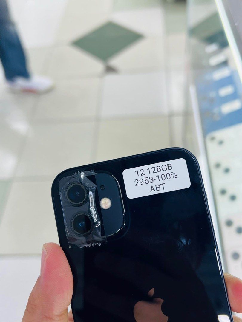 Iphone 12 128GB 100bh no issues Openline US VARIANT (Category: iPhone 12 Series) located in Pasig City. Submitted by najihahtelecomshop2018 (Listing ID 1320303498, Image 1). Description: OPEN FOR SWAP/SELLING: (INSTALLMENT THRU CREDITCARD/GGIVES/SPAYLATER) 🔸WE BUY AND SELL ANY KINDS OF GADGETS ( Pass sa Old Model ) 🔸 ‼️TAKENOTE: PASS SA MGA SCAMMERS | THIRD PARTY )‼️ Quick Specs: ⤵️ (ONHAND) Iphone 12 100bh 128GB OPENLINE NO HIDDEN ISSUES NO HI