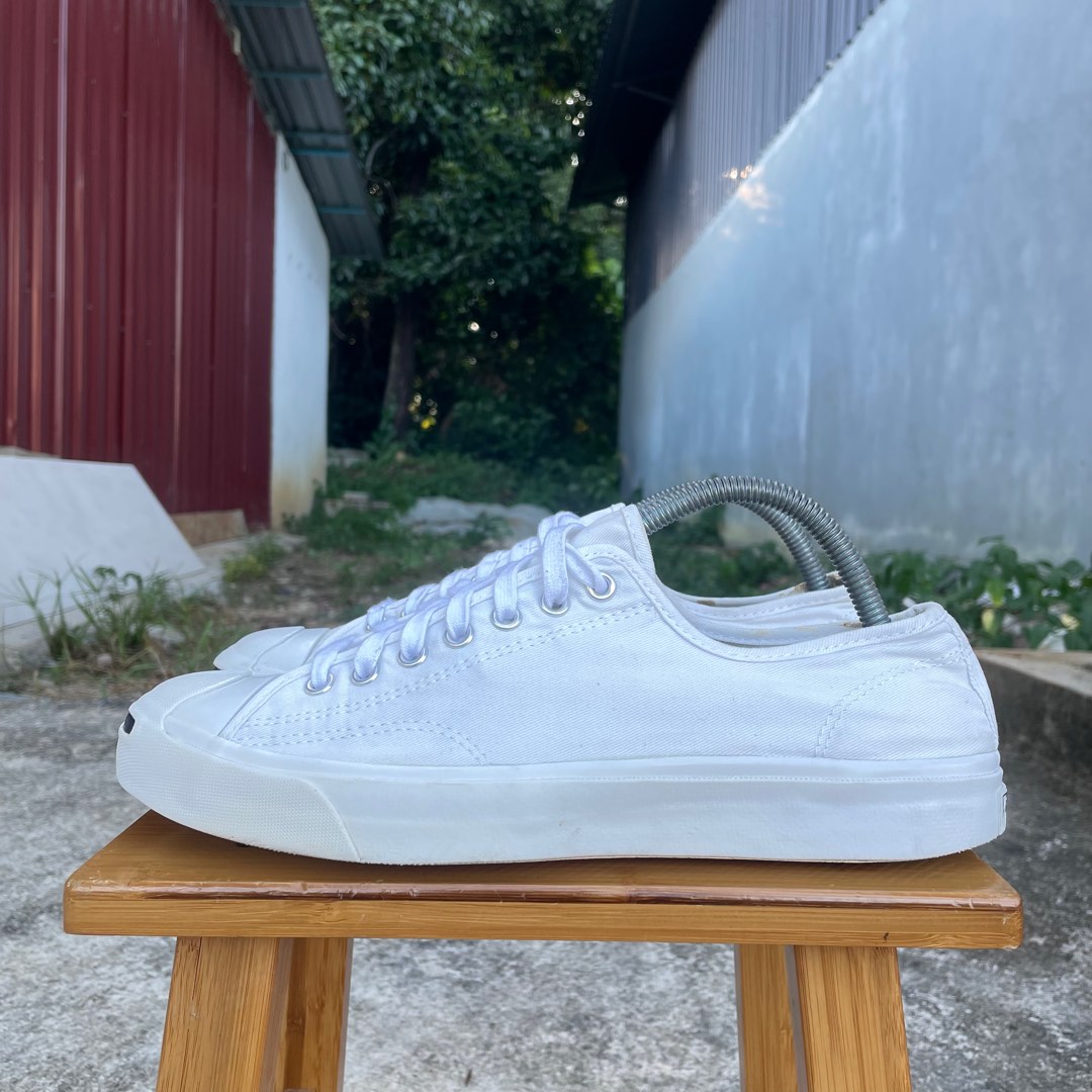 Jack Purcell Classic Canvas All White L0w 8UK RM12O Men s Fashion Footwear Sneakers on Carousell