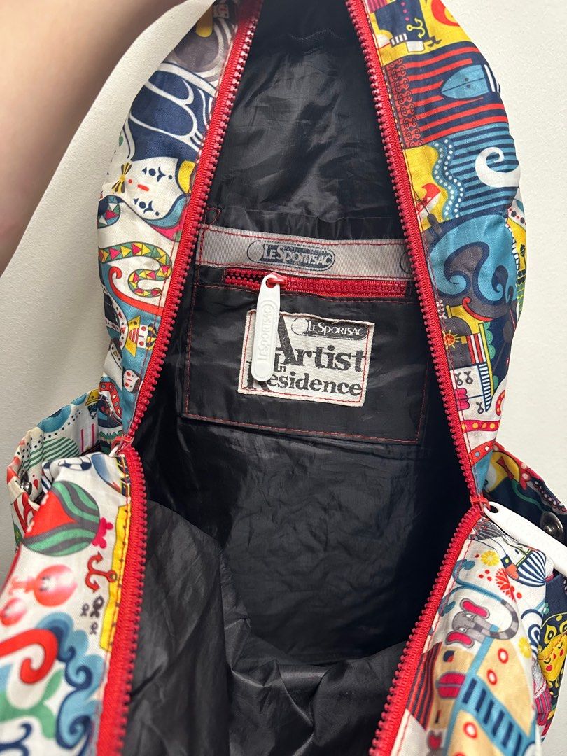 LeSportsac backpack colourful marine theme Women s Fashion Bags Wallets Backpacks on Carousell