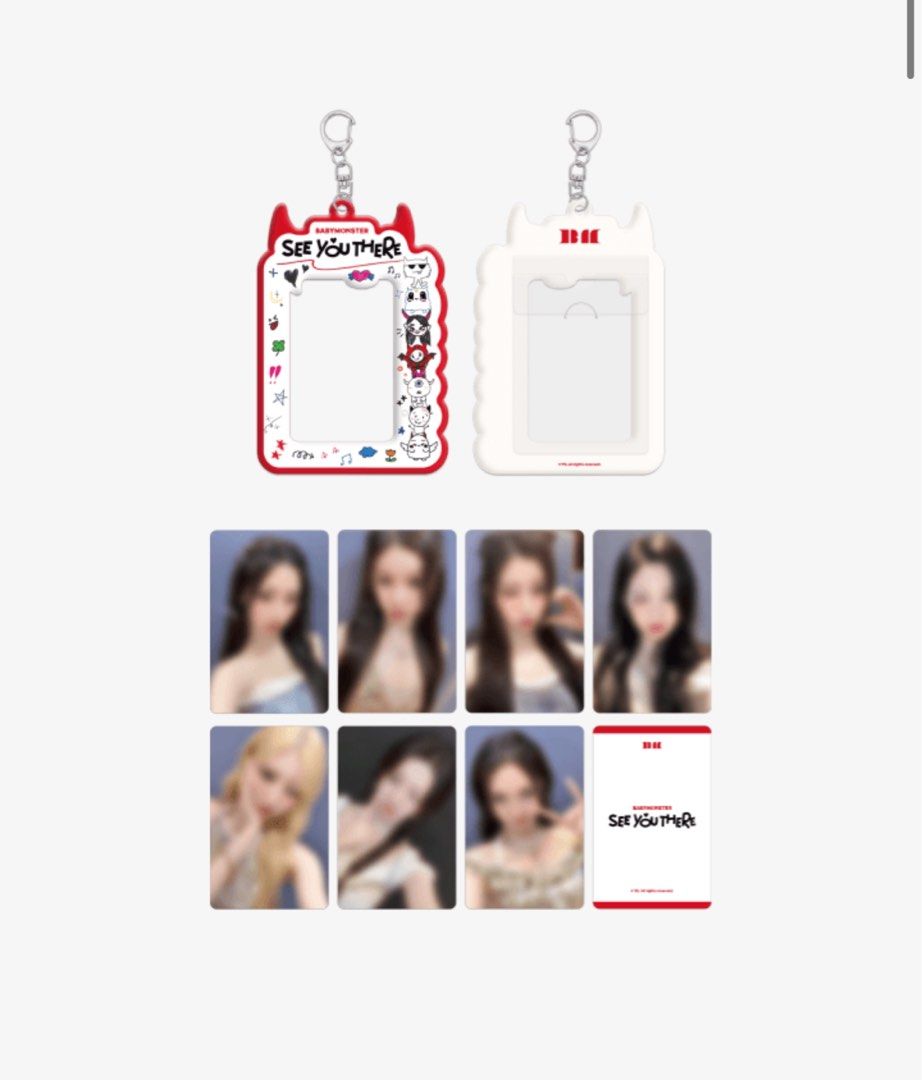 LFB/ PO] - [SEEYOUTHERE] Exclusive BABYMONSTER PVC PHOTOCARD