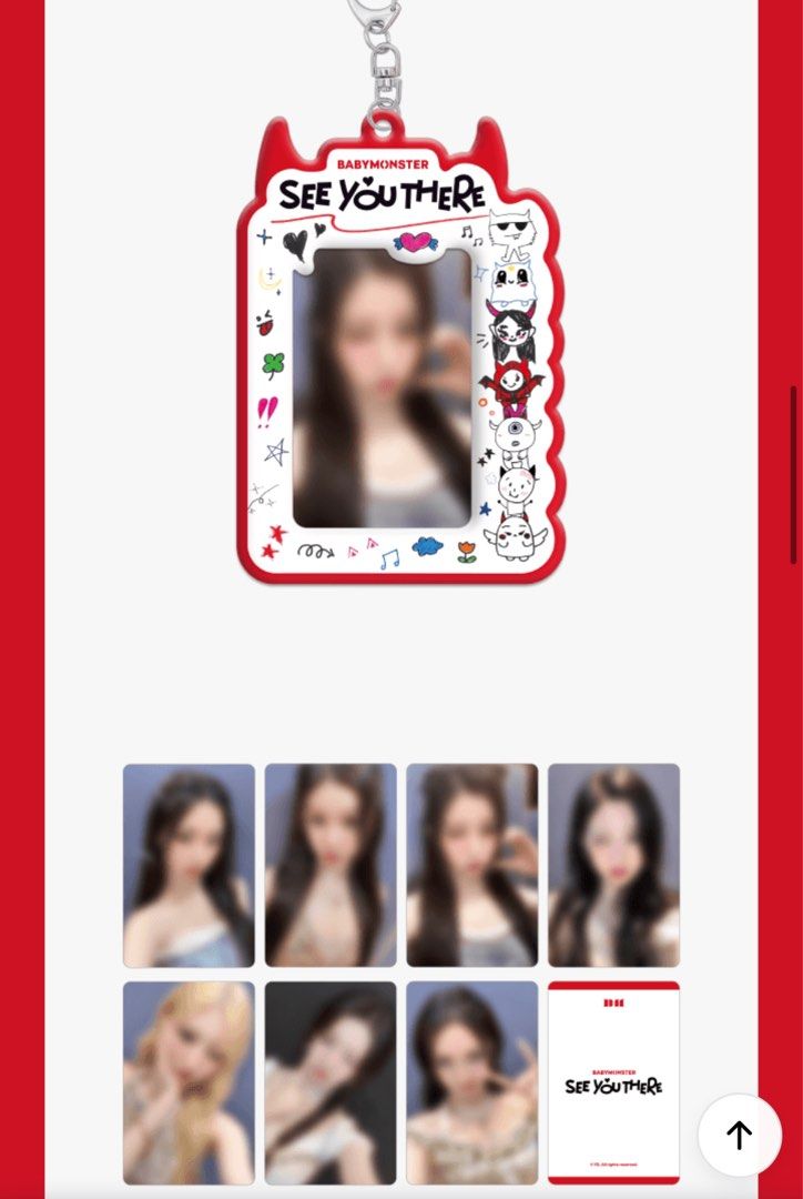 LFB/ PO] - [SEEYOUTHERE] Exclusive BABYMONSTER PVC PHOTOCARD