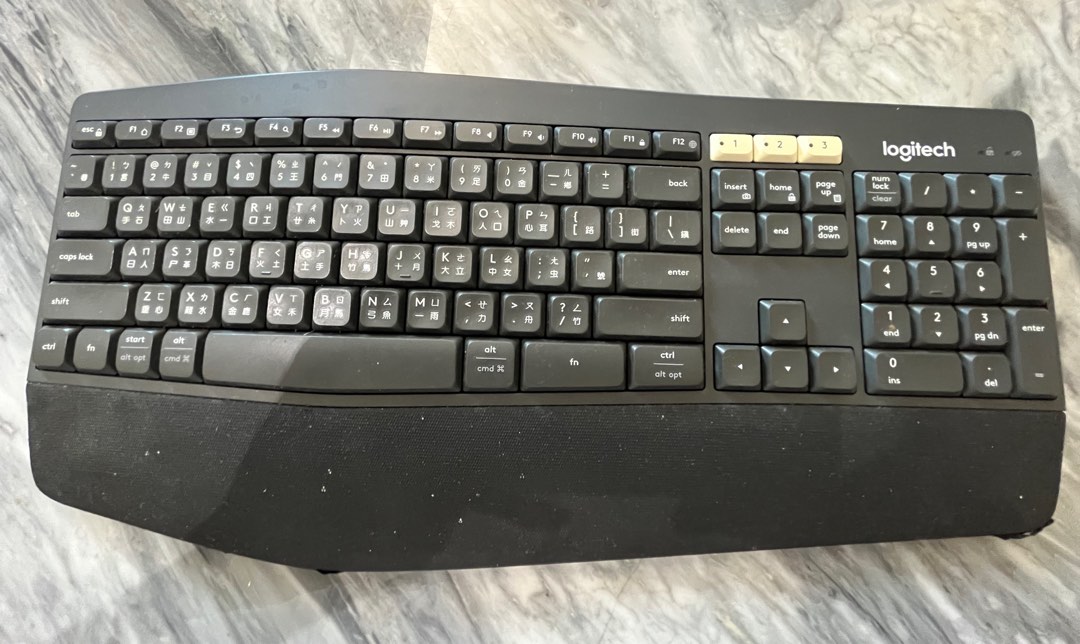 Logitech Performance MK850無線鍵盤 - 中文注音, 電腦&科技, 電腦周邊及配件, 電腦鍵盤及相關產品 ...