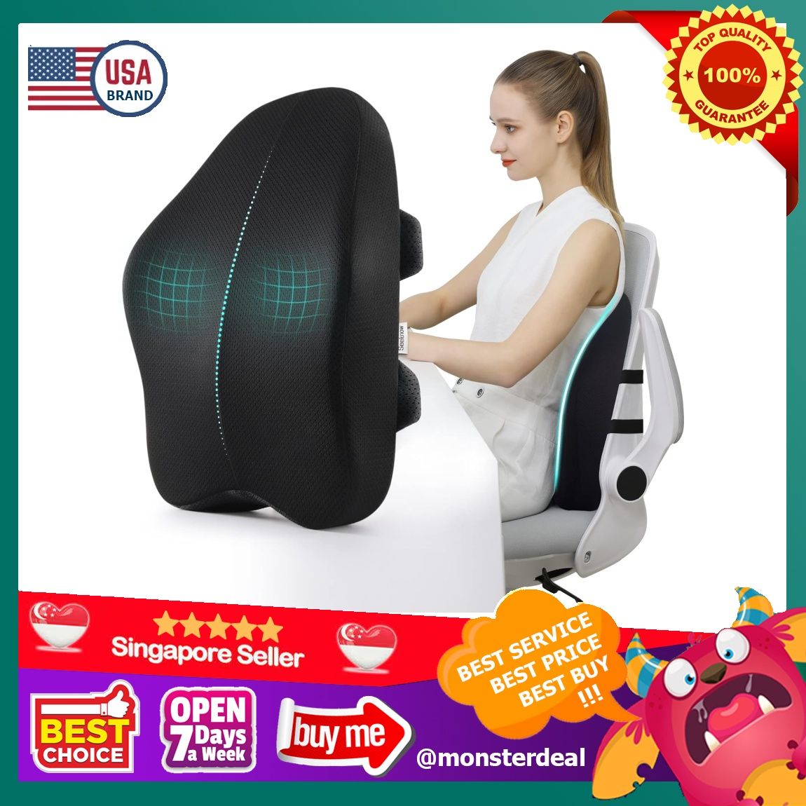Lumbar support pillow near me online