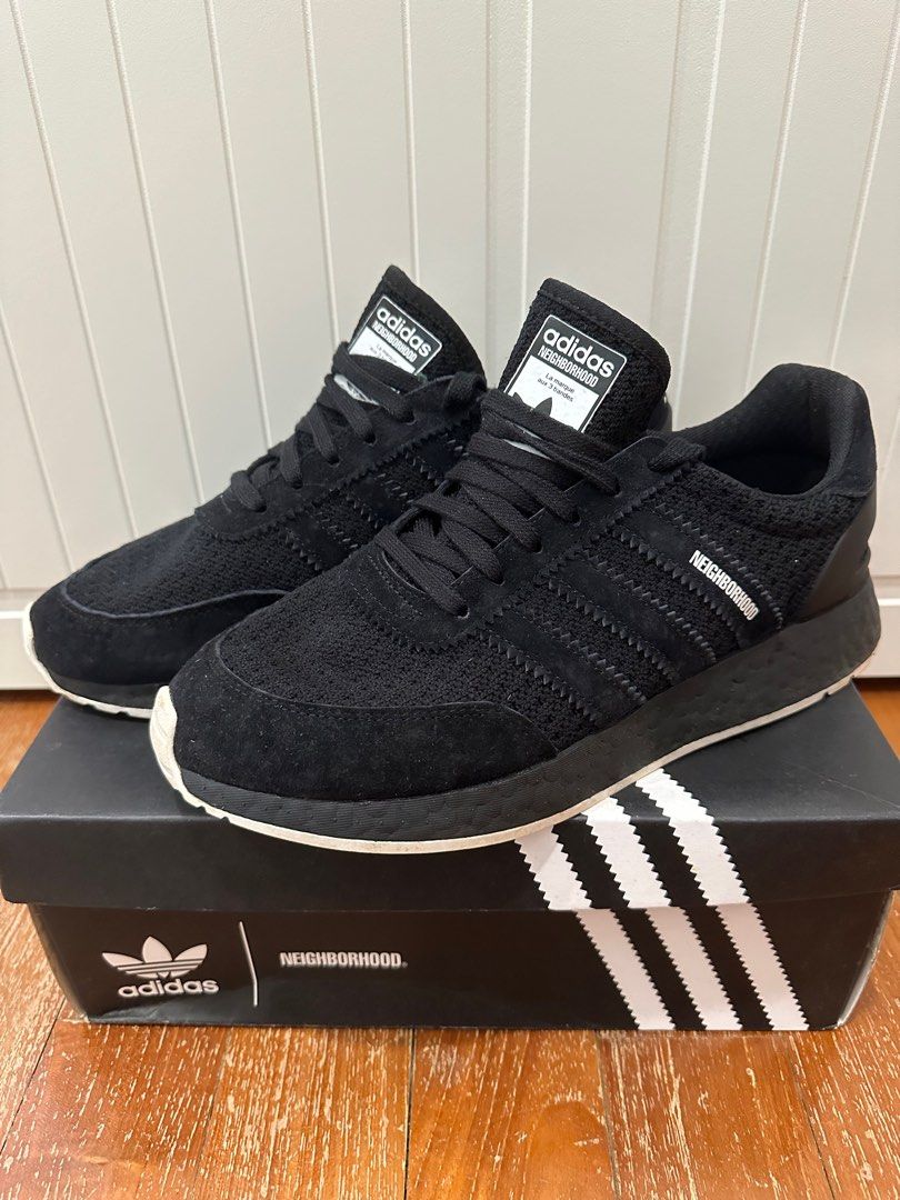 Neighbourhood X Adidas Originals Iniki Runner Luxury Sneakers Footwear on Carousell