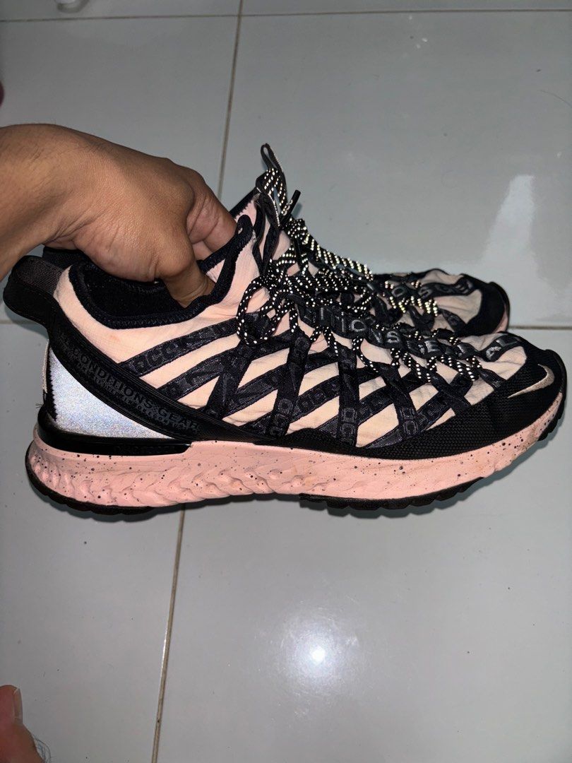 nike acg react terra gobe pink