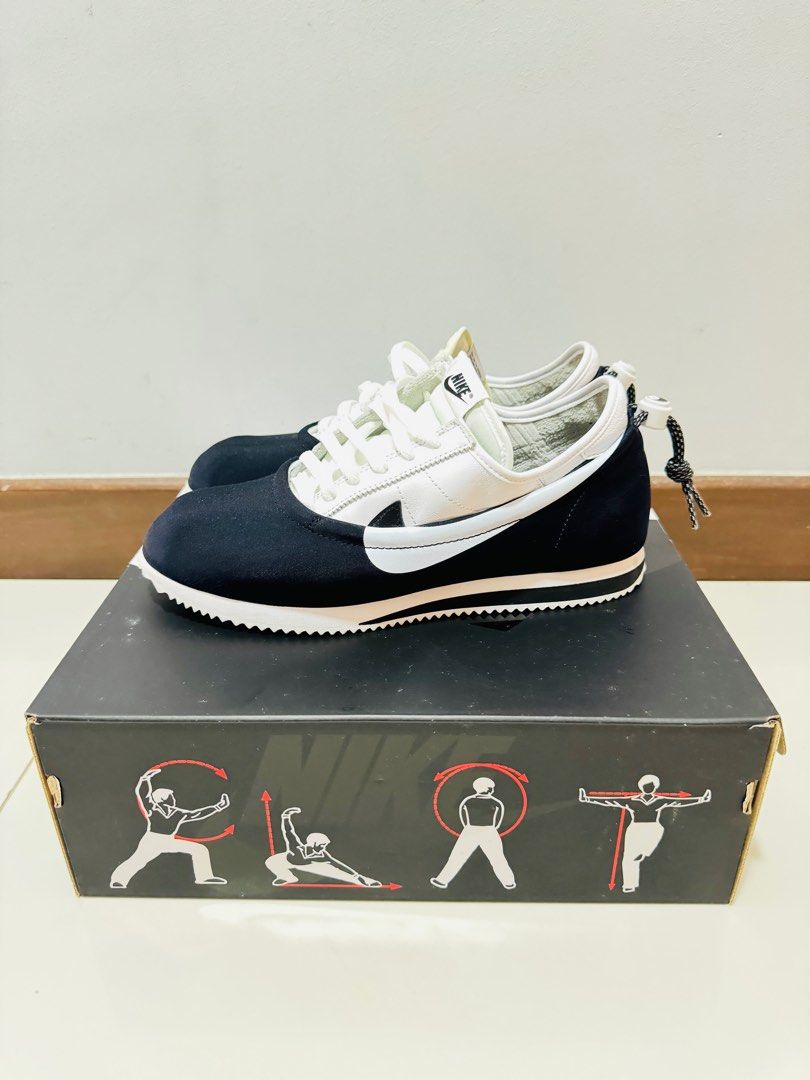 nike chenille swoosh cortez