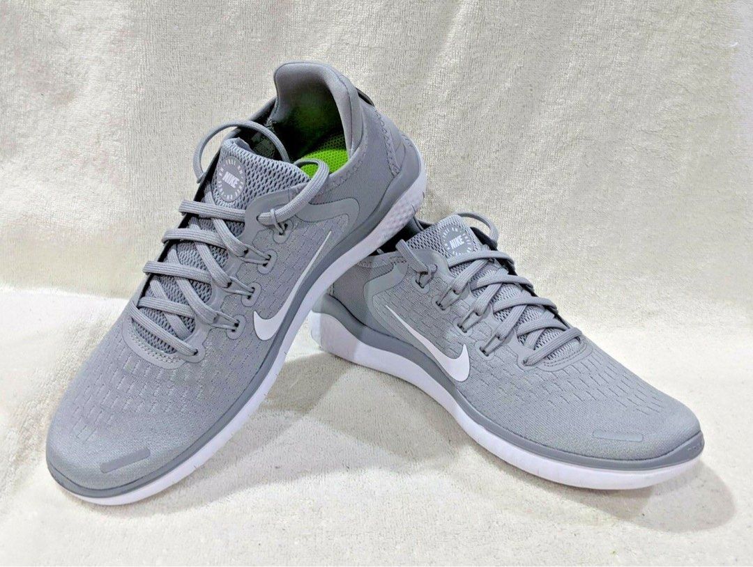 Grey nike free rn 2018 best sale