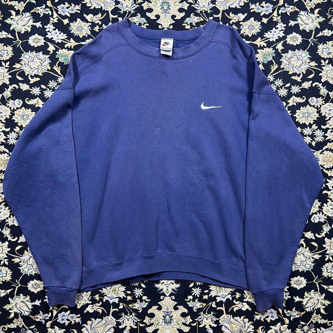 Vintage blue sweatshirt on sale
