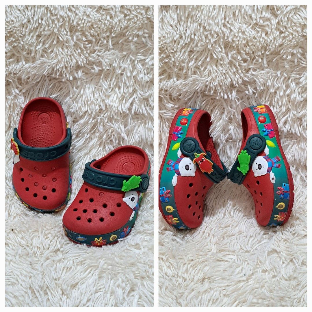 Original crocs C7 14 Cm preloved Babies Kids Babies Kids Fashion on Carousell