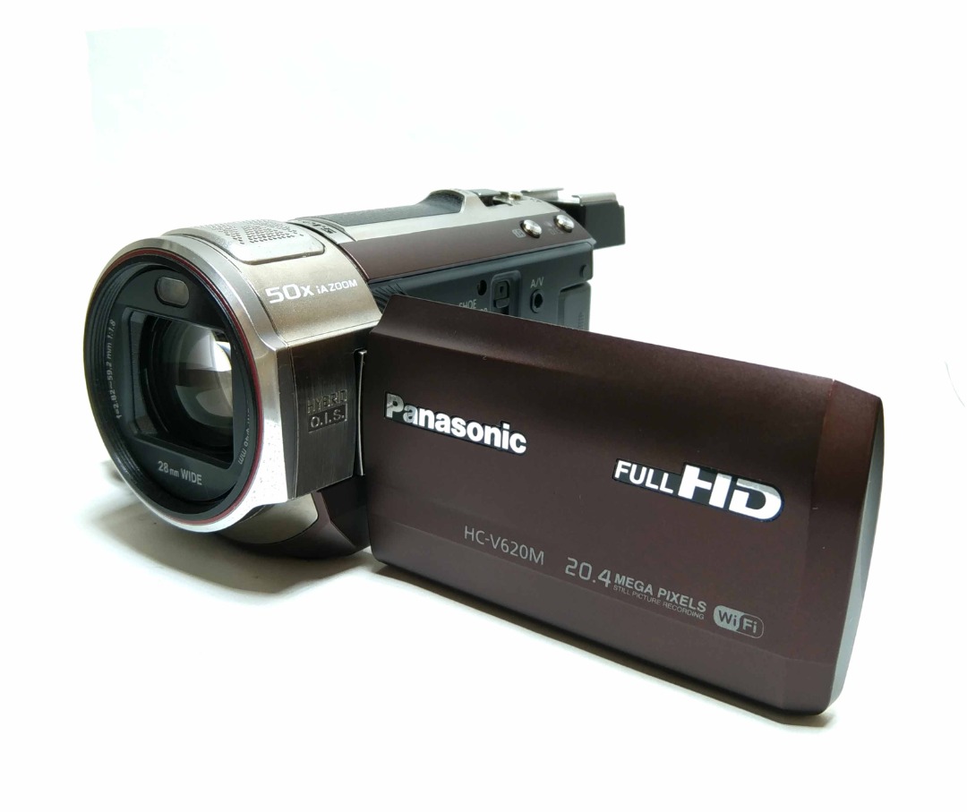 Panasonic HC-V620M フルHD ビデオカメラ50x iA ズーム 【公式通販】