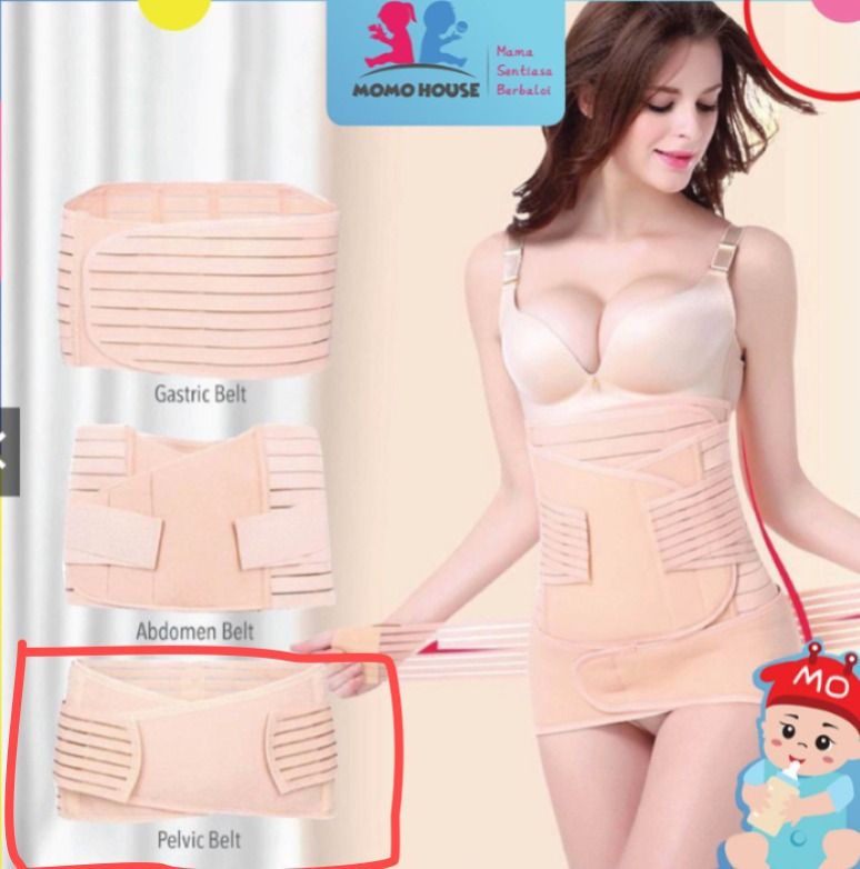 pelvic belt Mama s Choice Postpartum Adjustable Corset Postpartum Girdle Maternity Belt Bengkung Zap Untuk Ibu Bersalin