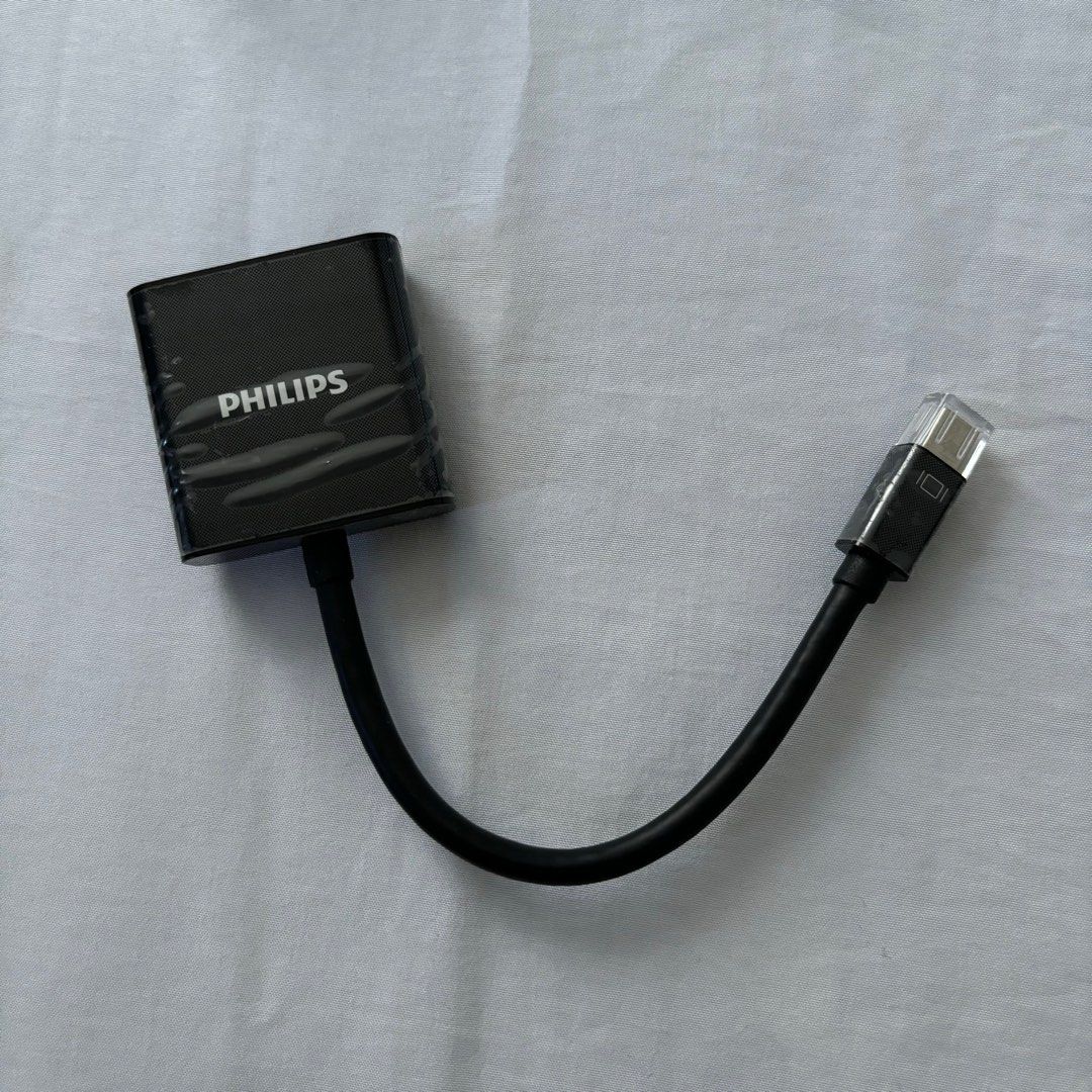 philips mini display port dp to hdmi 4k active adapter (Category: Cables & Adaptors) located in Marikina City. Submitted by geok_sells (Listing ID 1320300726, Image 1). Description: 〰️ in good condition and no issues, rarely used 〰️ bought in 2022 〰️ original price: 1290 php 〰️ rfs: not needed anymore 〰️ will not reply if asked for last price 〰️ location: tumana, marikina 〰️ mode of delivery: j&t, gogo xpress, lalamove, grab only (❌ sco, lbc) 〰️ 