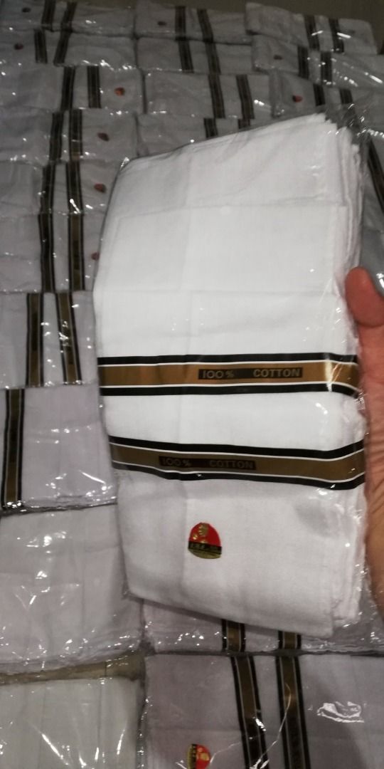 Plain White Handkerchief (Category: Towels, Napkins & Holders) located in Manila. Submitted by golden888onlineshop (Listing ID 1320242778, Image 2). Description: Plain White Handkerchief Quality: Thin / Manipis *All White (per dozen). Size: 14x14". Fit for any occasions: Wedding, Eating food, Wiping sweat, Exercise, Rub the glass and so on. Perfect gift for gentlemen, grandfathers, fathers, dads, or anybody who enjoys a classic hankie. DIRECT MES