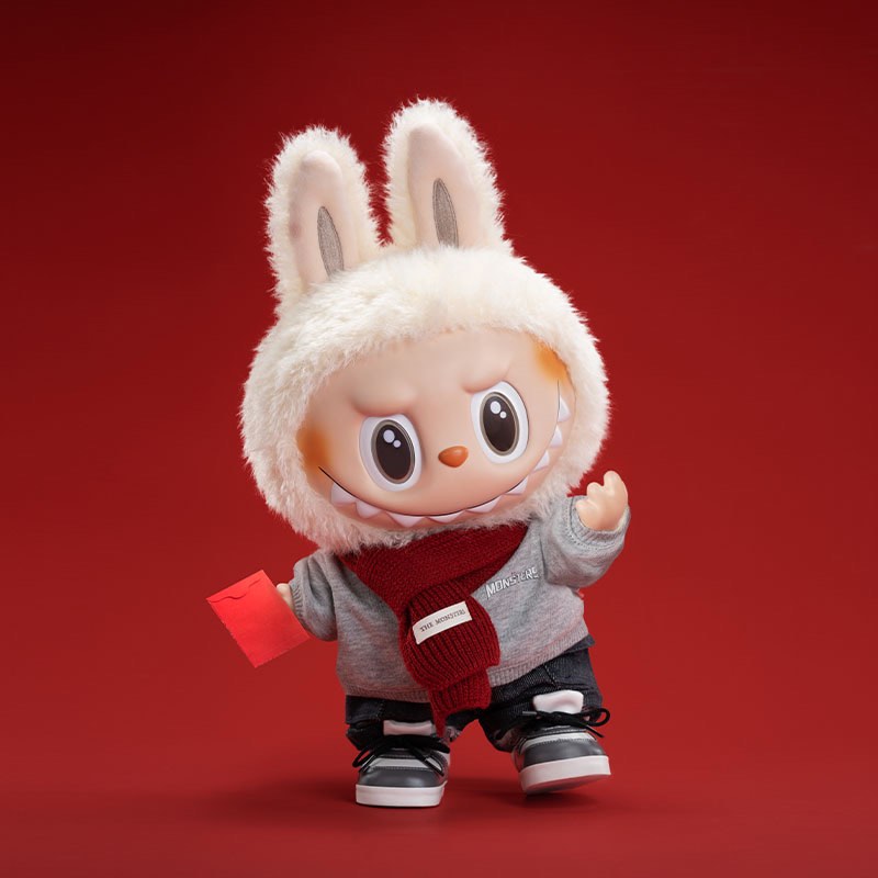 PO: Popmart Labubu The Monsters - Walk By Fortune [38CM], Hobbies ...