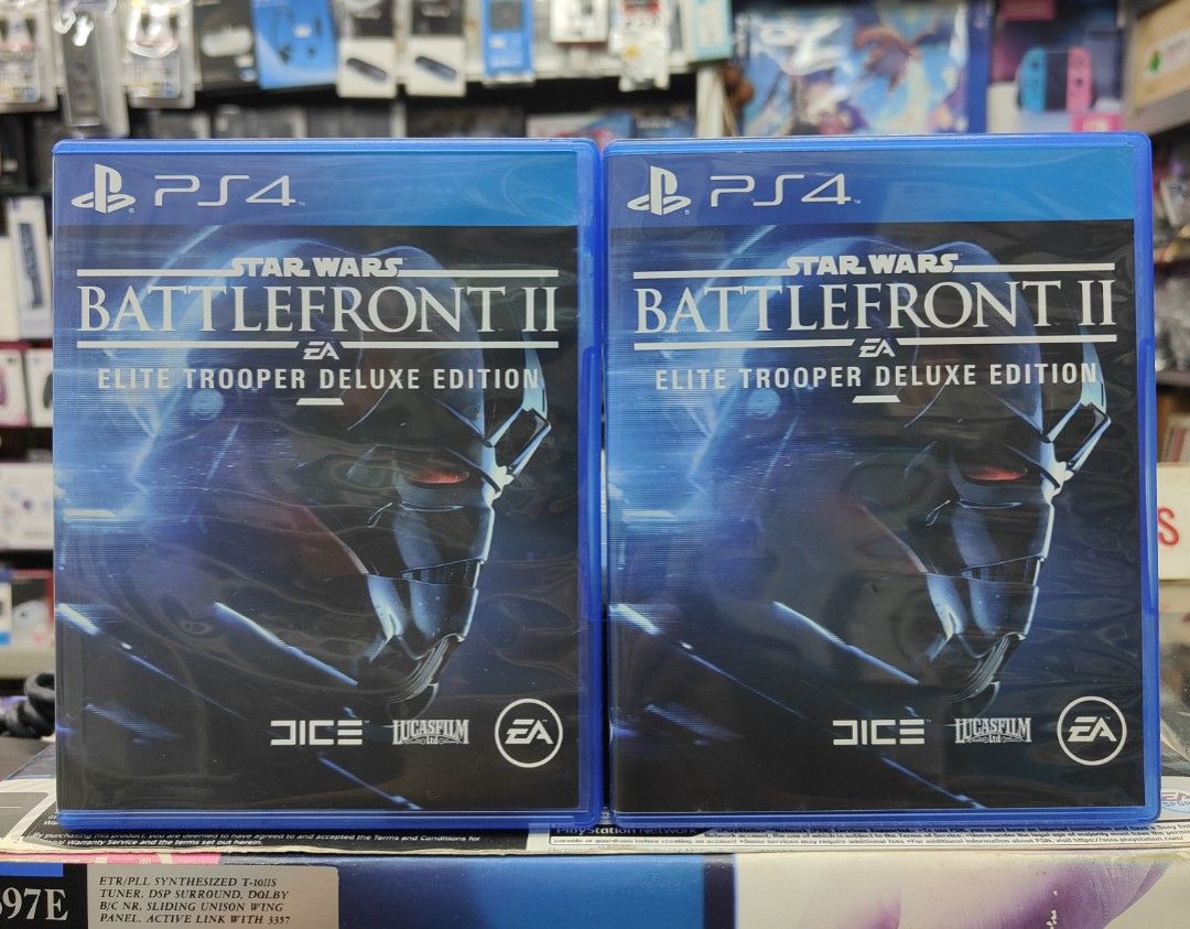PS4 Star Wars Battlefront 2 (Category: PlayStation) located in Singapore. Submitted by newsoonbee (Listing ID 1248965272, Image 1). Description: 👍 Pre-owned 👍 Tested , Very Good Condition 👍 Region 3 👍 Include Manual 🎮 New Soon Bee 四十年老店 Selling Gaming Console Since 1983 Blk 252 Jurong East st 24 #01-139 , Singapore 600252 Monday - Saturday , 10.30am -8pm ( Sunday Close ) 📮 Postage available.