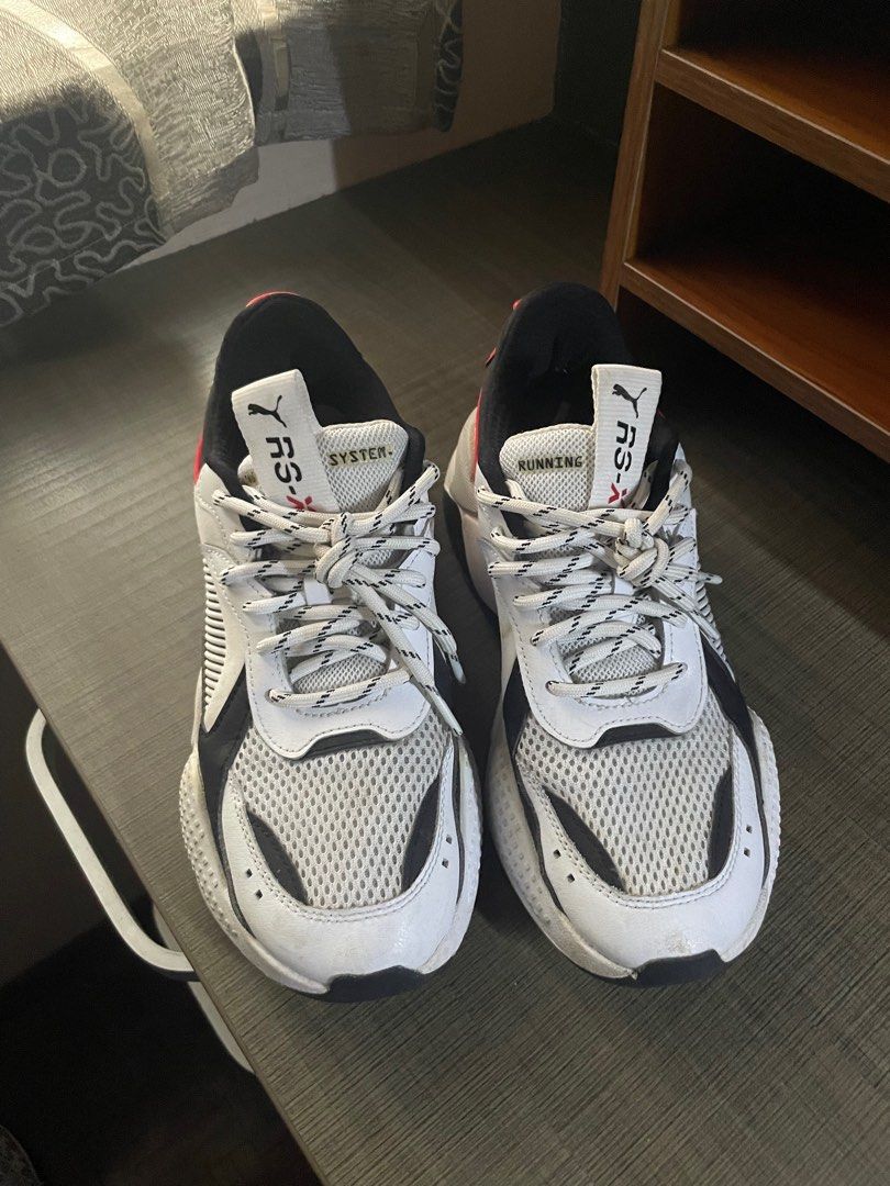 Puma RSX Trainers Running System Black Orange White Red Women Men Shoes Slip On Sneakers Footwear Sandal Women s Fashion Footwear Sneakers on Carousell