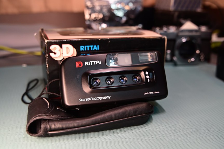 Rare Rittai 3D Film Camera (Not Nishika 3000), Photography - Main Image