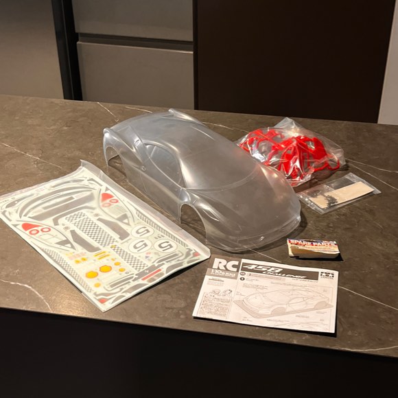 Rare Tamiya Ferrari 458 Challenge 51526 RC Body Hobbies Toys Toys Games on Carousell