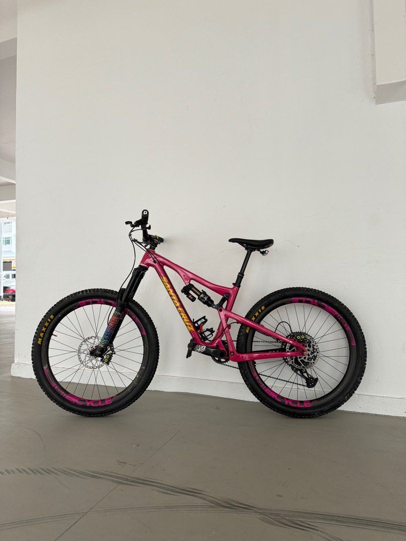 Pink Sc Bronson Santa Cruz Bronson CC Pink Size S, Sports