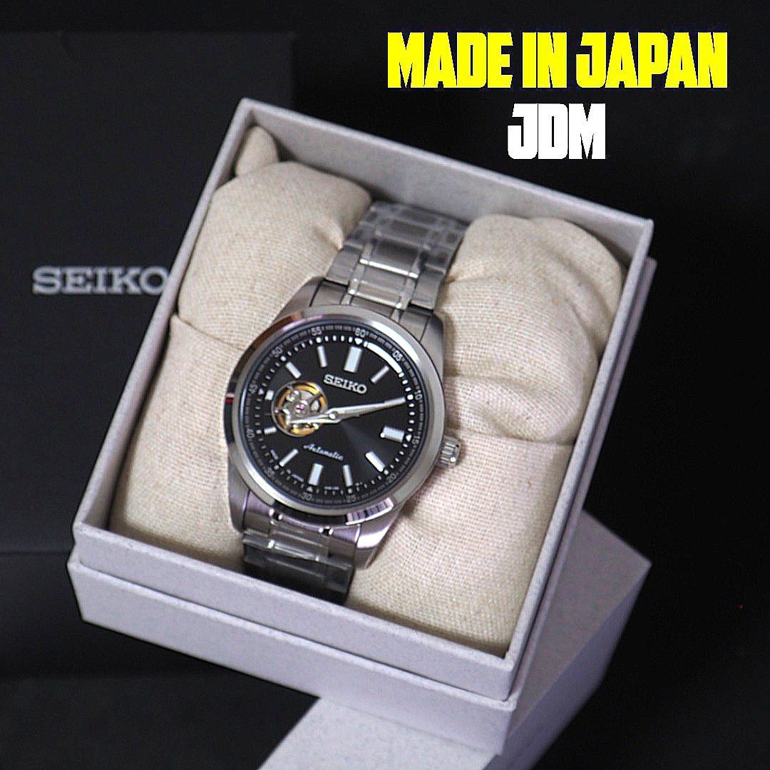 Seiko JDM Presage Selection SCVE053 SARY053 Open Heart Dress Everyday Automatic Watch Men s Fashion Watches Accessories Watches on Carousell